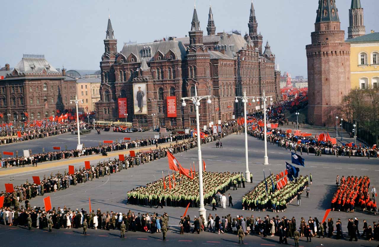 Праздник на Манежной площади, Москва.